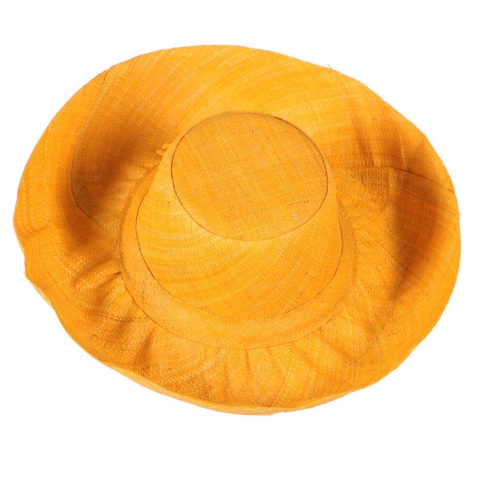 Miro Boho Chic - Sombrero Ibiza Medio. Practica y Chic Pamela de ala Media realizado en Rafia de Madagascar. Pamelas para Bodas y Tocados. Sombrero Playa Mujer Paja. Madrina Boda.