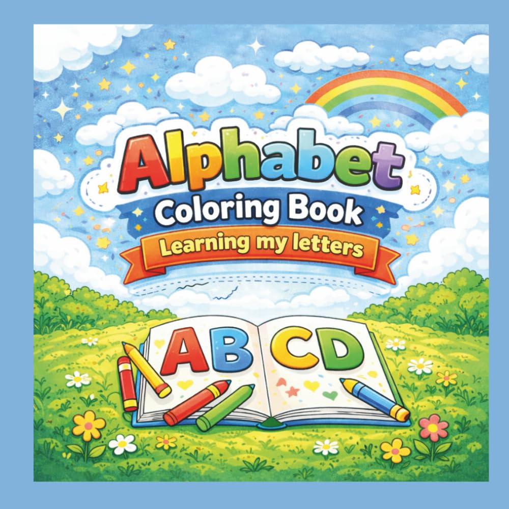 Alphabet Coloring Book: Learning My Letters