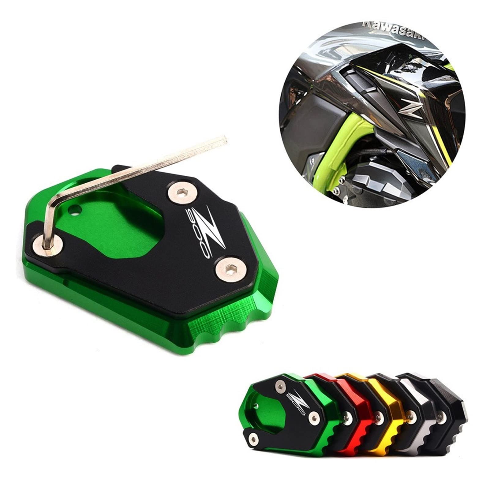 KOHLLS Agrandisseur Plaque Coussin Pour MT07 MT 07 MT-07 2014