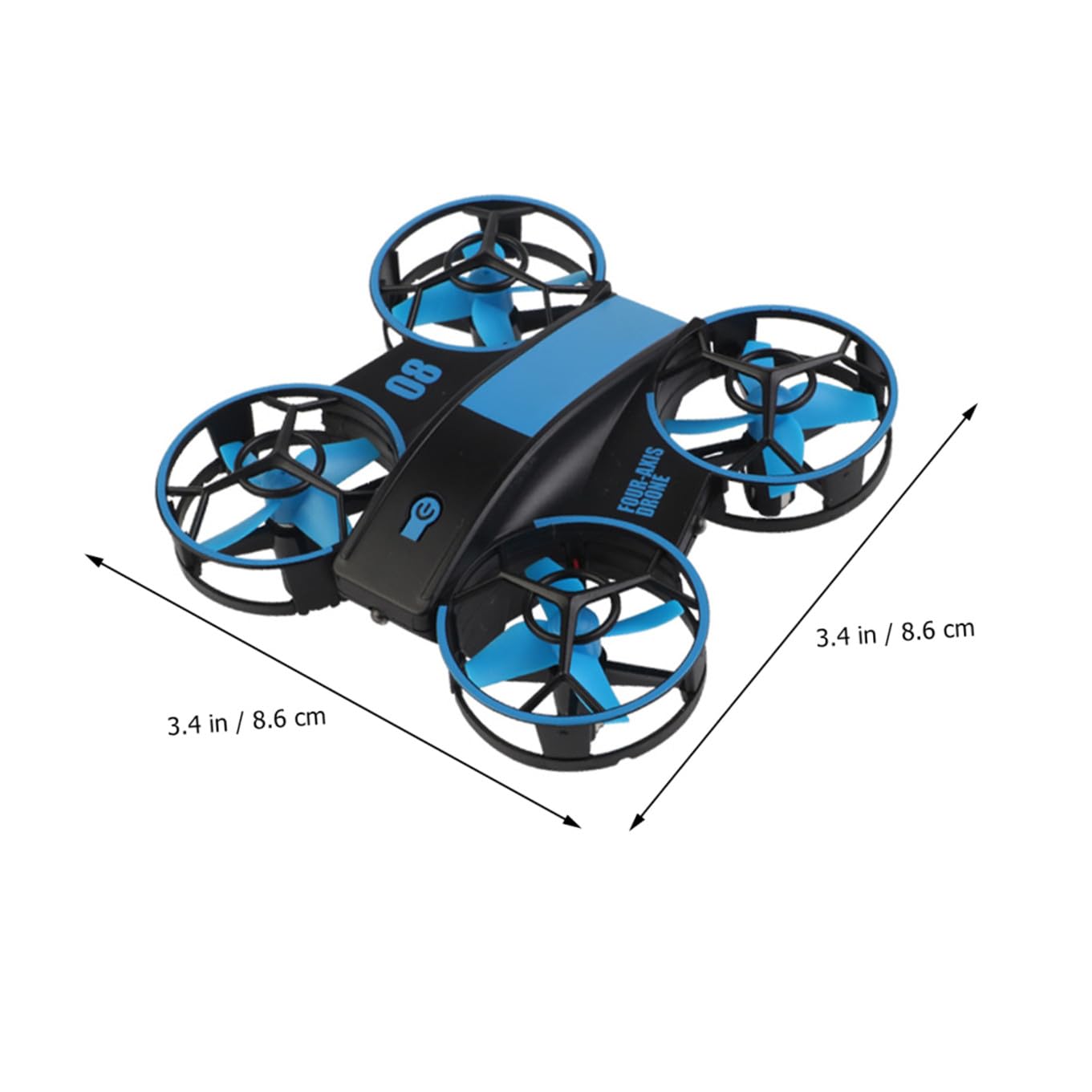 ibasenice cuadricóptero drones mini dron aviones teledirigidos drone rc para niños dron rc abejón teledirigido llevado control remoto zumbido Juguete aeronave helicóptero