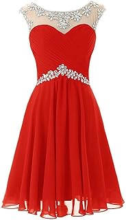 Sarahbridal vestido corto de graduaci&oacute;n/homecoming de tul para mujer AJ032