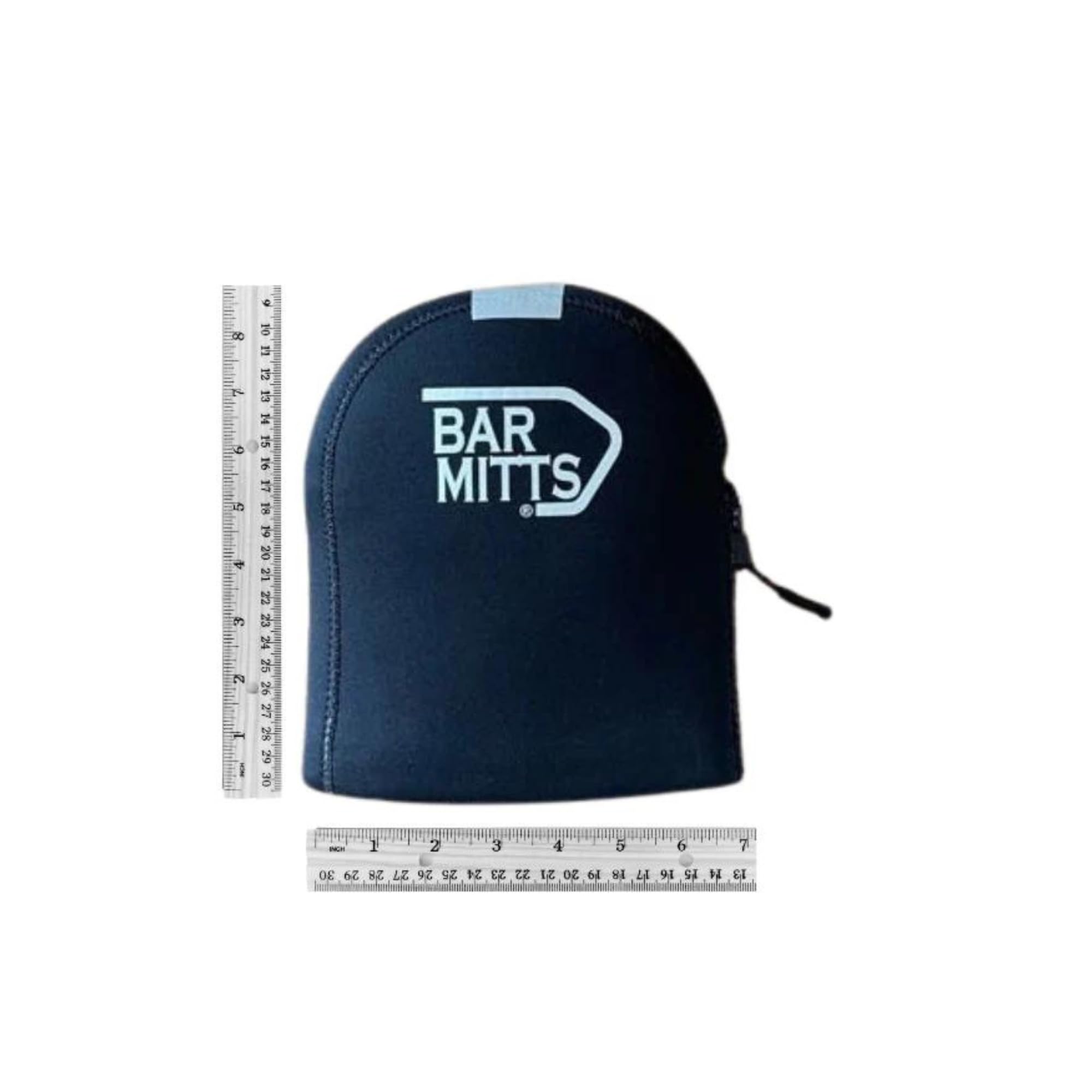 Bar Mitts Kids Cold Weather Bicycle Gloves fits Handlebars with No Shifter or Brake Levers, Black