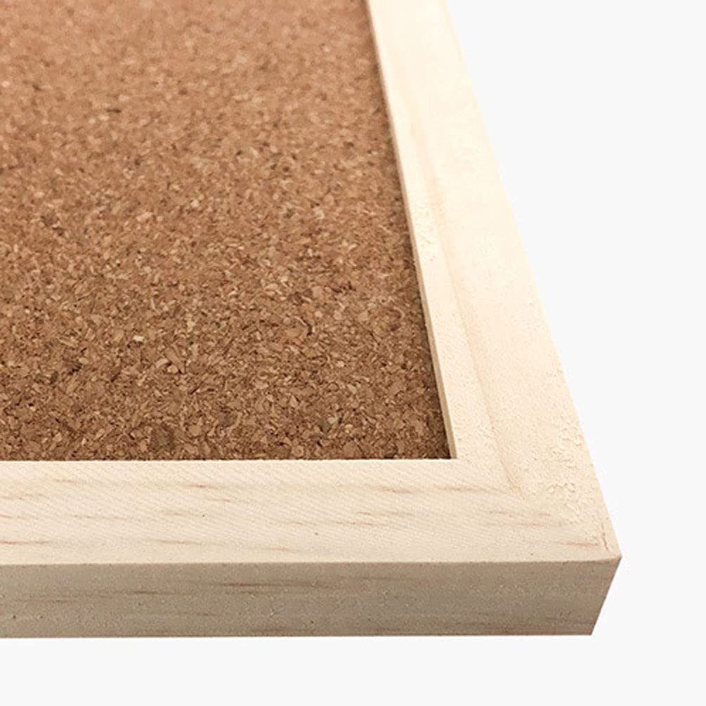 Bacheca In Sughero Con Cornice Legno - 20x30cm, Con Spilli, Per Ufficio, Casa, Scuola - Foto 8