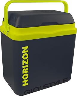 GioStyle Horizon Elektrischer Kühlschrank, tragbar, 29 l, Stromversorgung 12 V, leicht zu transportieren