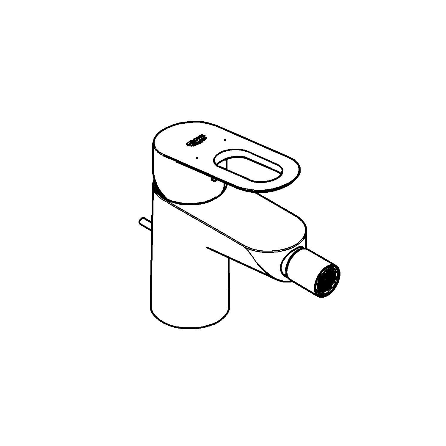 GROHE QuickFix Start Loop Einhebelmischer