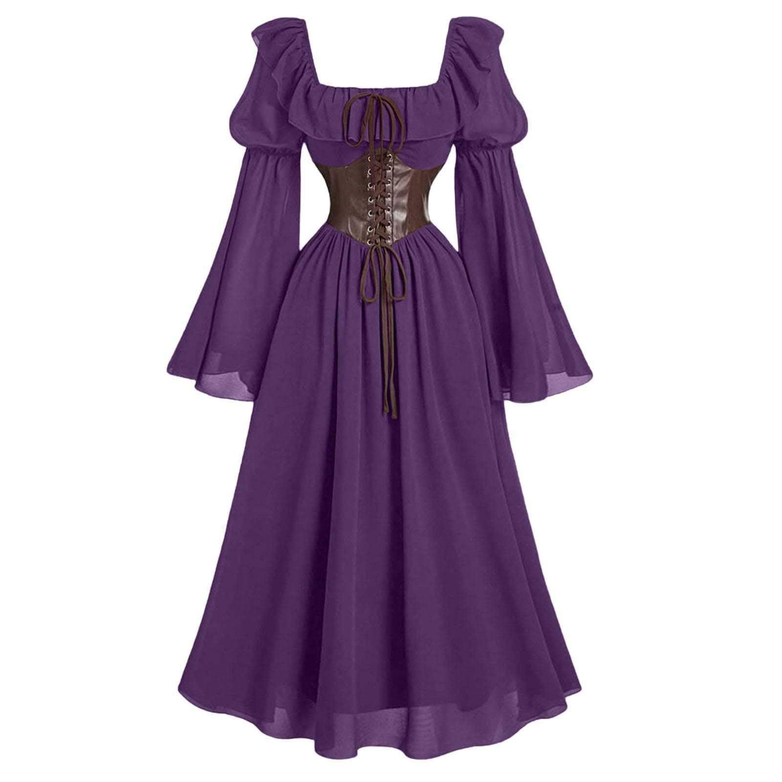 Faschingskostüme Damen Karneval Kostüm Halloween Pirat Piratin Gothic Weißes Kleid Wikinger Kleidung Mittelalter Piratenkostüm Karnevalskostüme Pirate Costume Women Piraten Frauen Cosplay Korsett