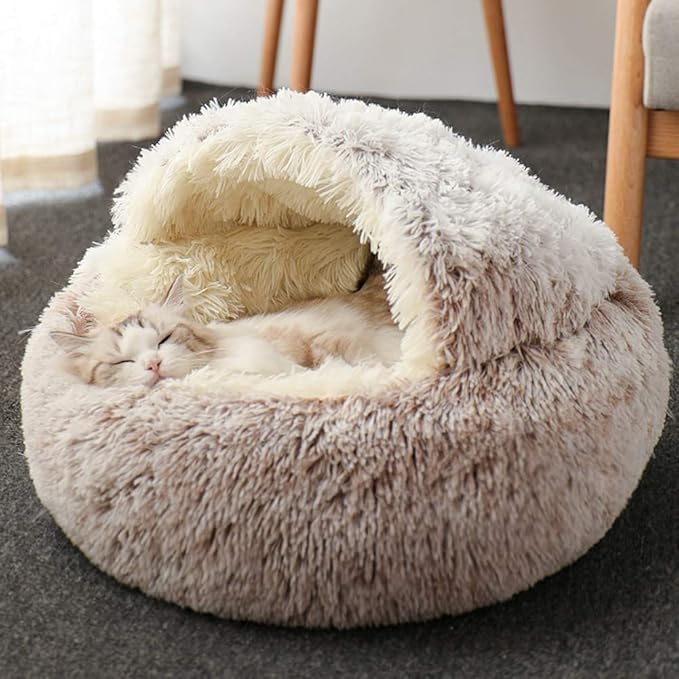 Cama Redonda Perro Pequeño 50cm Suave miniatura 3