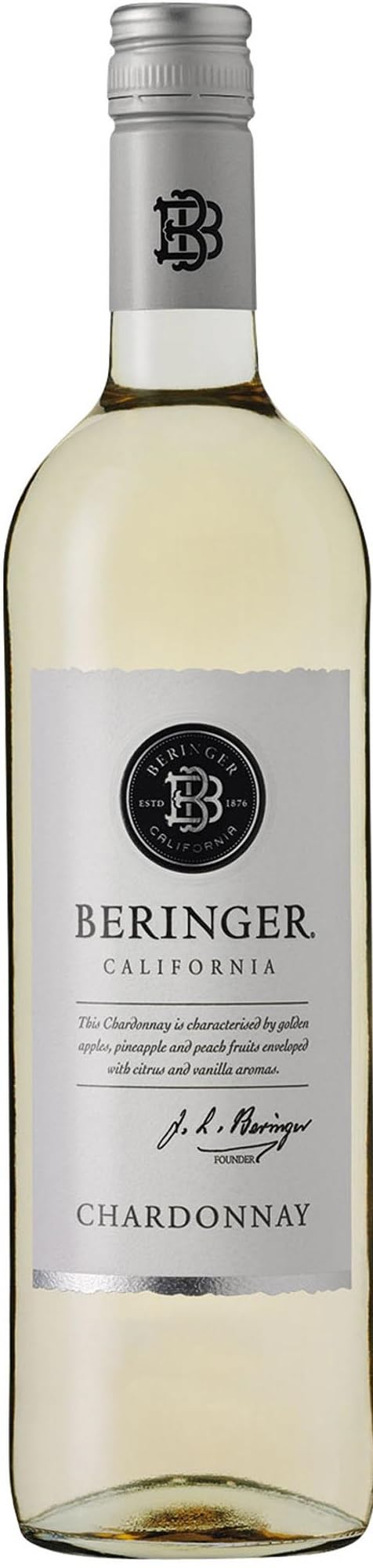 Beringer Classic Chardonnay halbtrocken Kalifornien Wein (1 x 0.75 l)
