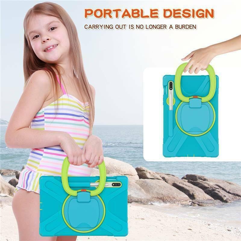 Coque Samsung Tab A 10.1 2019 silicone rigide SM-T510 T515 avec sangle - 6