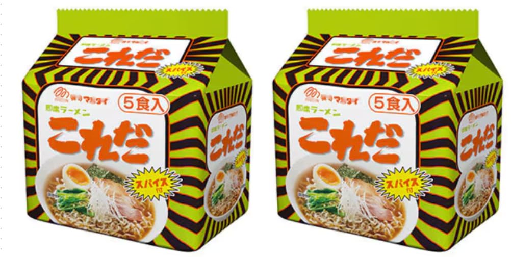 Amazon.co.jp: 【2袋まとめ買い】即席ラーメン これだ 5食入 ×2袋