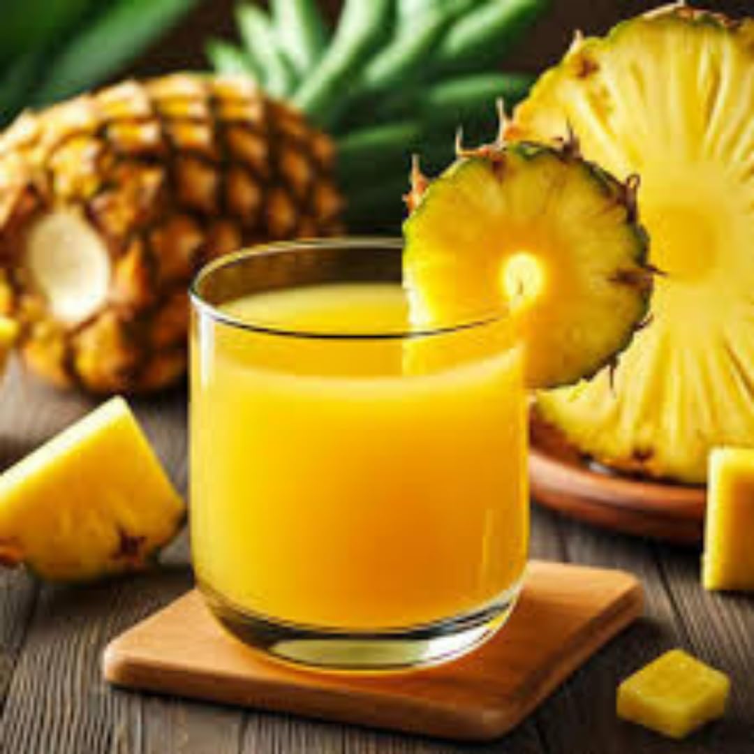 DIMES Ananas-Fruchtsaftgetränk – 1 L Flasche | Mindestens 40 % Fruchtanteil 12 ER