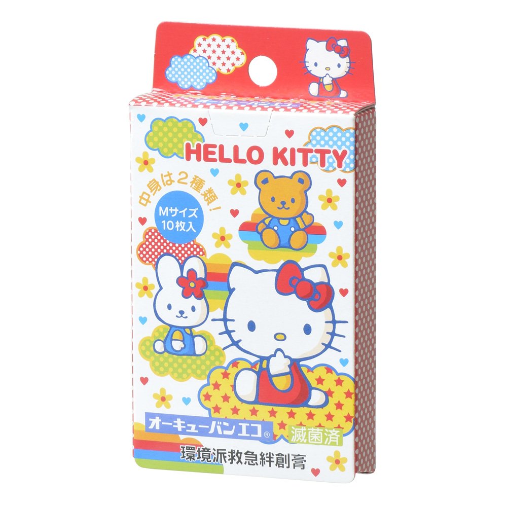 Amazon | ニチバン キャラクター オーキューバン エコ ハローキティB