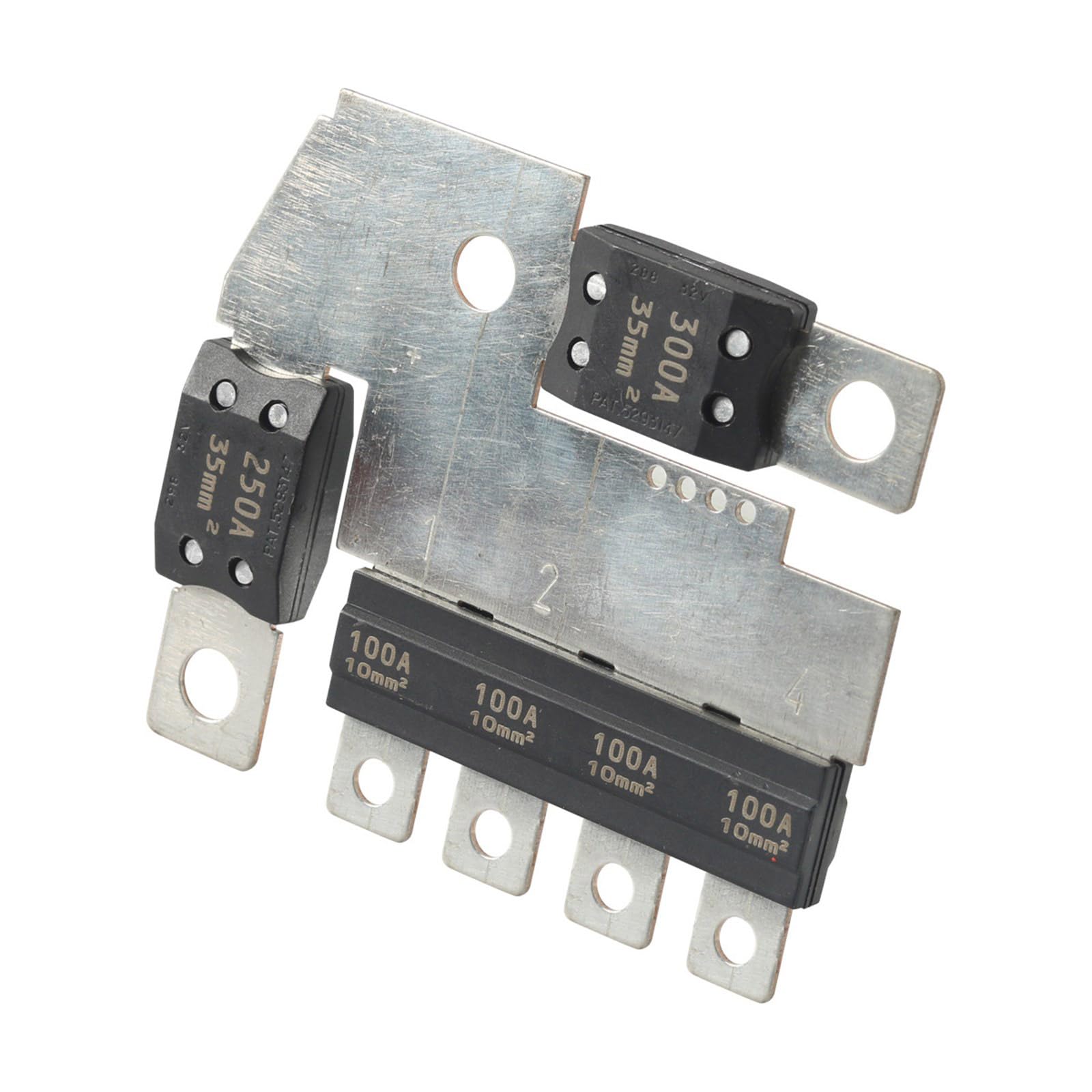 NUEAYMS Battery Fuses Block Designes Easy Install Replacements Corrosions Fuses Block Simple Installation for Vehicles