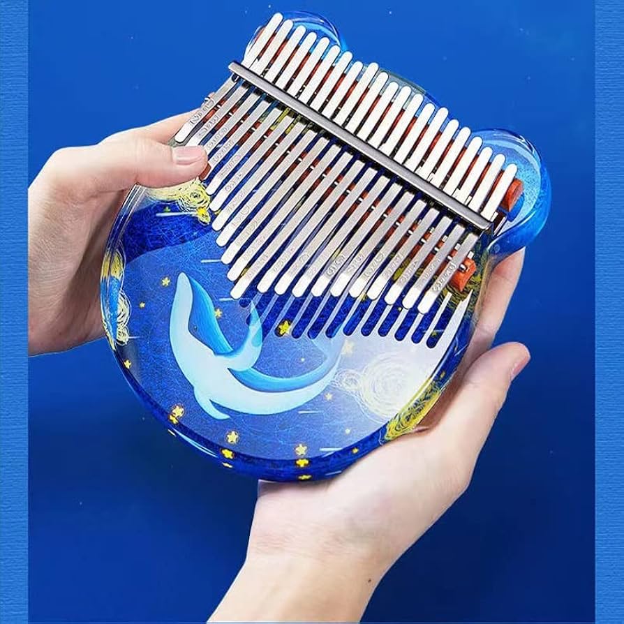 Amazon | WWWLLL KALIMBA 17 21キーデザインクリスタルカリンバ