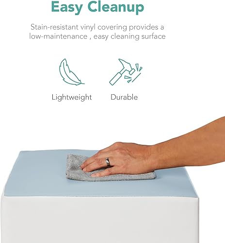 Vista 34 de Best Choice Products 5 piezas de bloques de espuma suave para niños para escalar y gatear, estructuras de juego para el desarrollo infantil