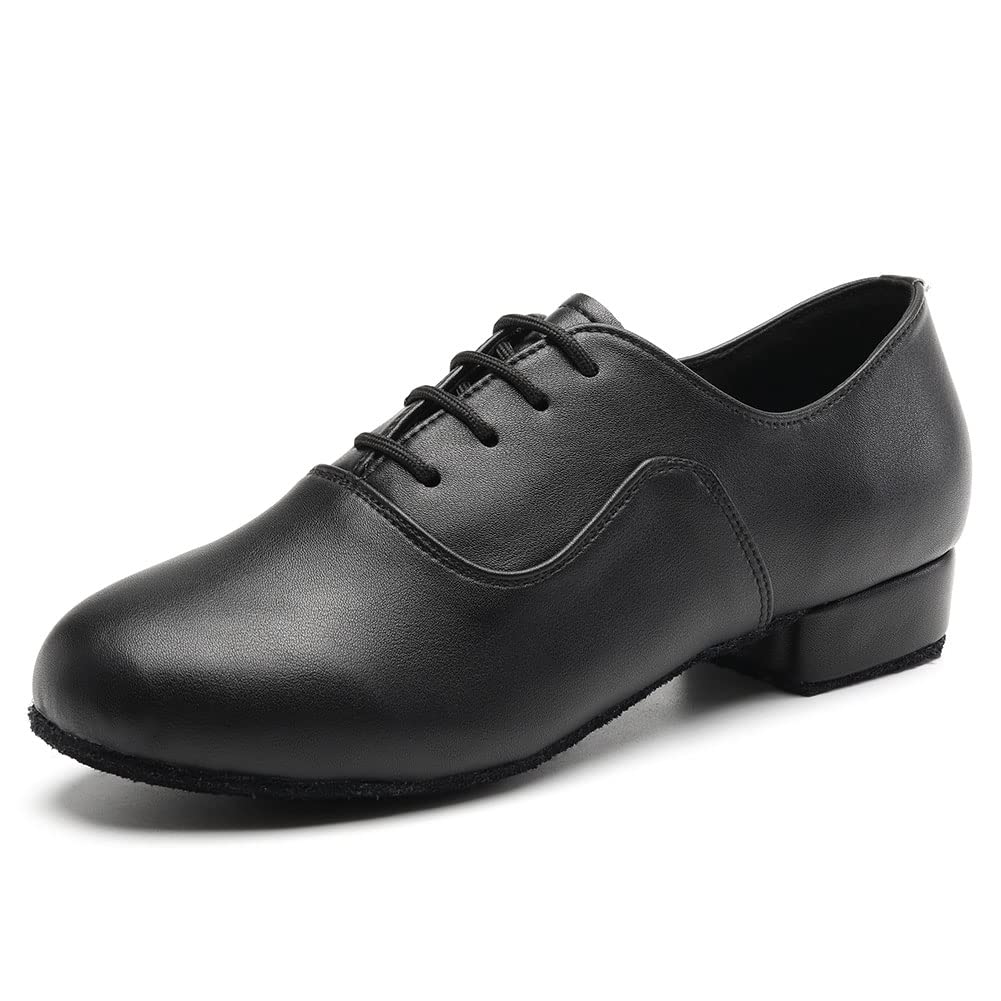 Buty do tańca latynoamerykańskiego męskie niski obcas tango salsa