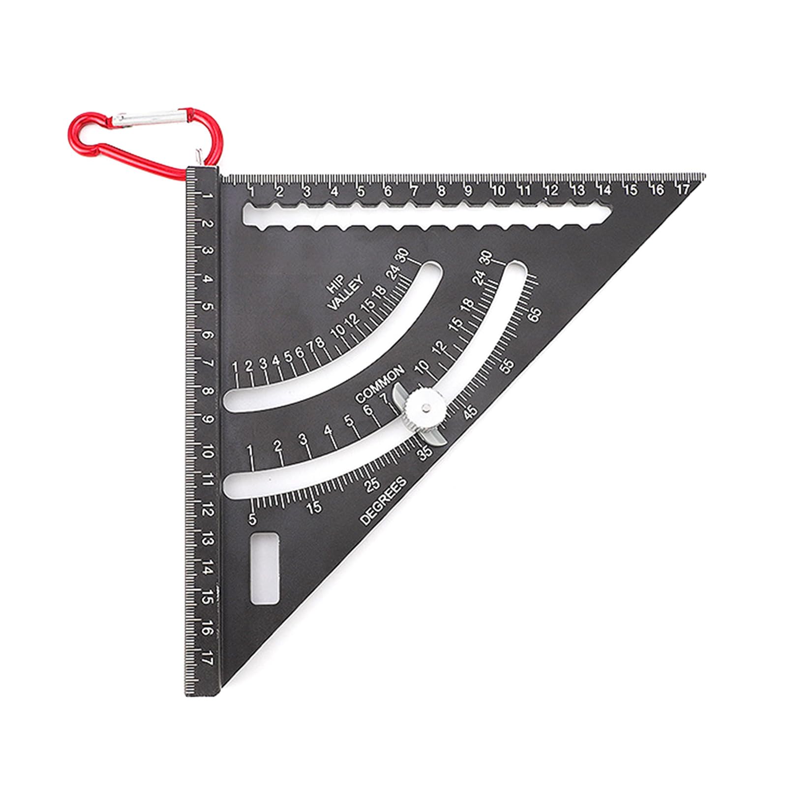 Metal Rafter Square Carpenter Square Combination Square Carpentry Multifunction Square Adjustable Ruler