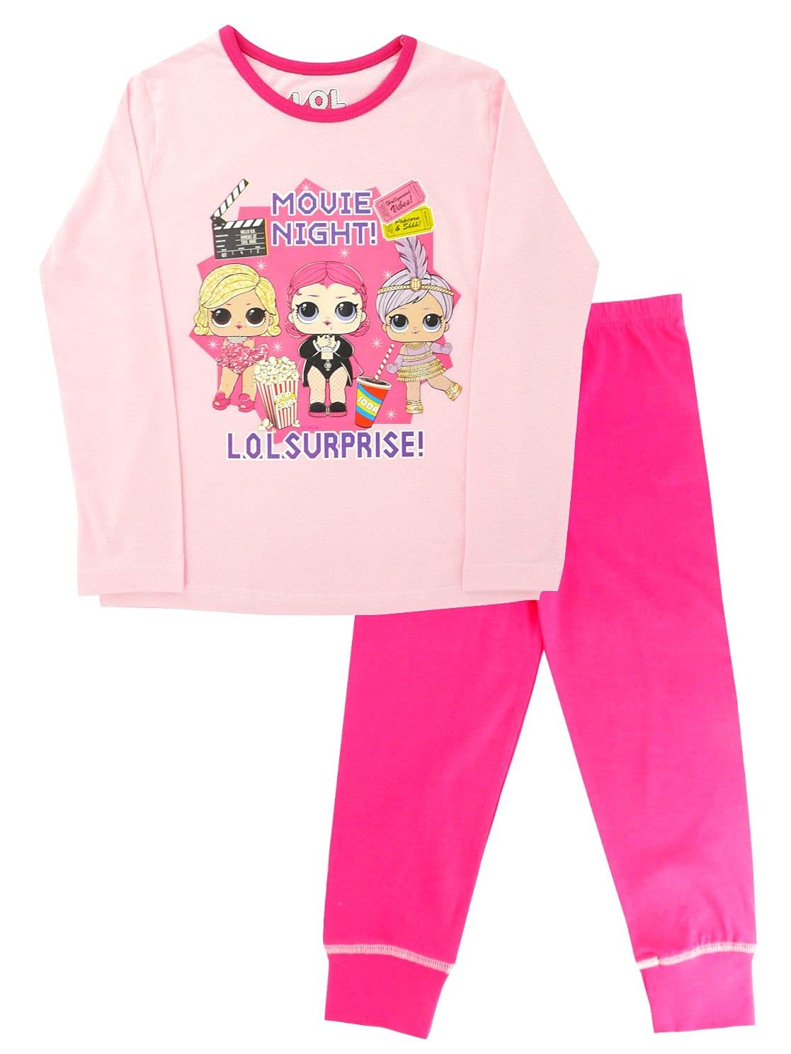 LOL Surprise "Movie Night" Girl's Pyjamas, 4-5 Years
