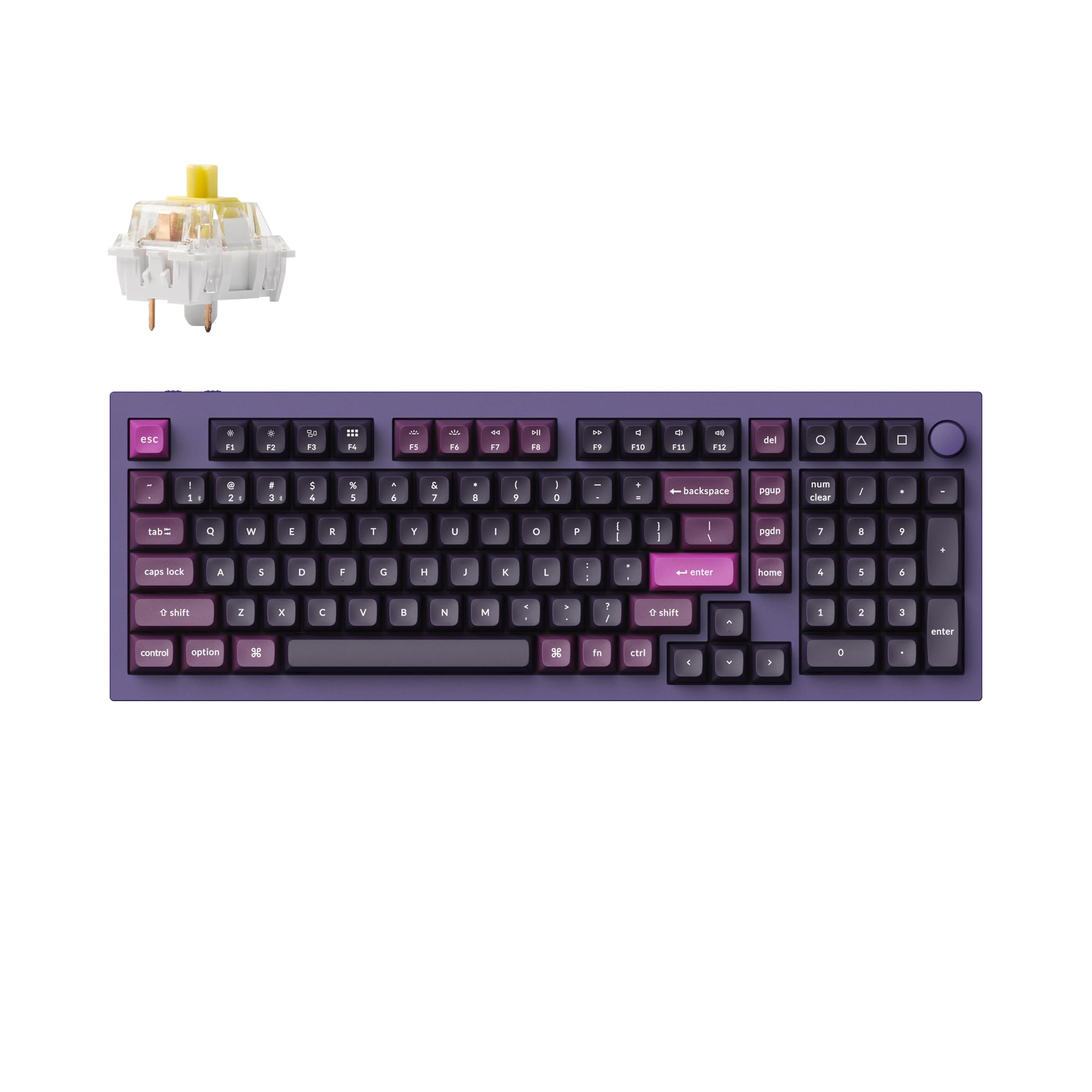 Keychron Q5 Pro Kabellose QMK/VIA mechanische Tastatur 