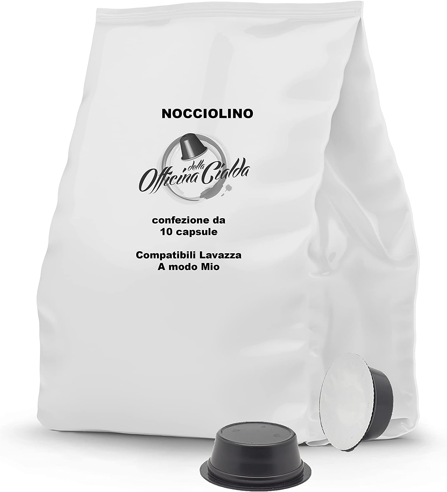 100 Lavazza a modo mio Compatible Capsule, 100 Lavazza a modo mio Nocciolino Capsule, lavazza a modo mio Compatible Nocciolino Capsules, Nocciolino caspules for lavazza a modo mio Coffee Machine.