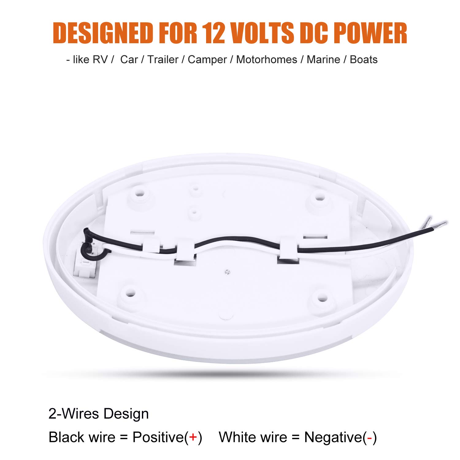 Buy Facon LED Ceiling Dome Light with Switch and PIR Motion Sensor, RV