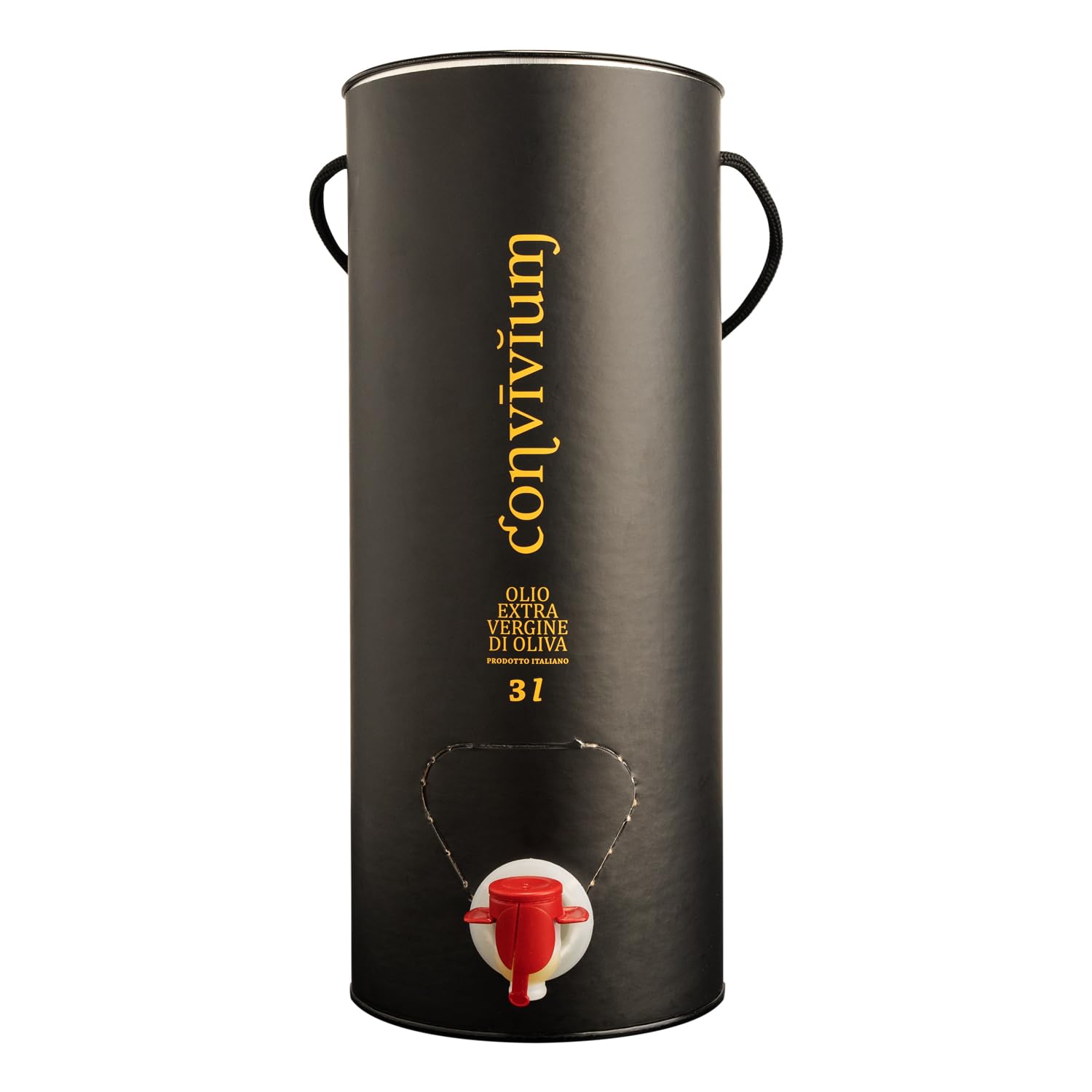 Convivium Olio Extra Vergine di Oliva – Bag-in-Box 3 L – Spremuto a Freddo – 100% Italiano dell’Umbria – Qualità Premium