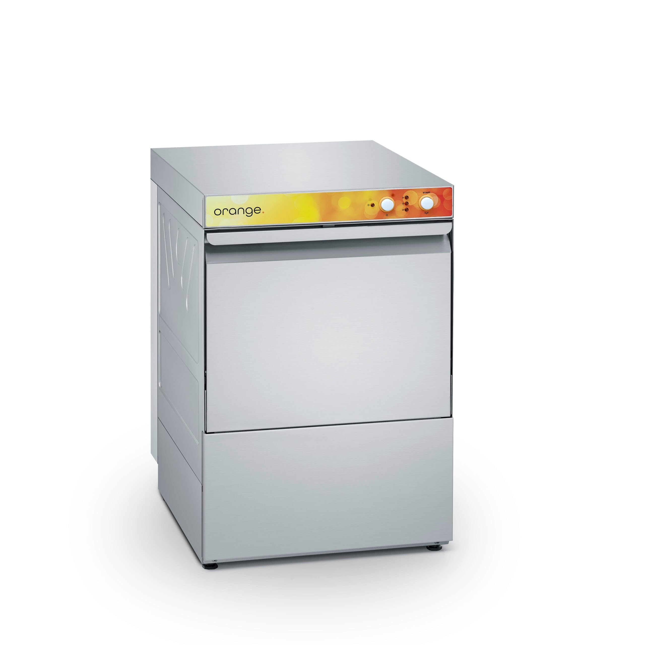 orange . | Gläserspülmaschine, 40x40, Ablaufpumpe, Edelstahl, 3,4 kW, 230 V | B2B | Gewerbe | Gastro | Restaurant | Hotel