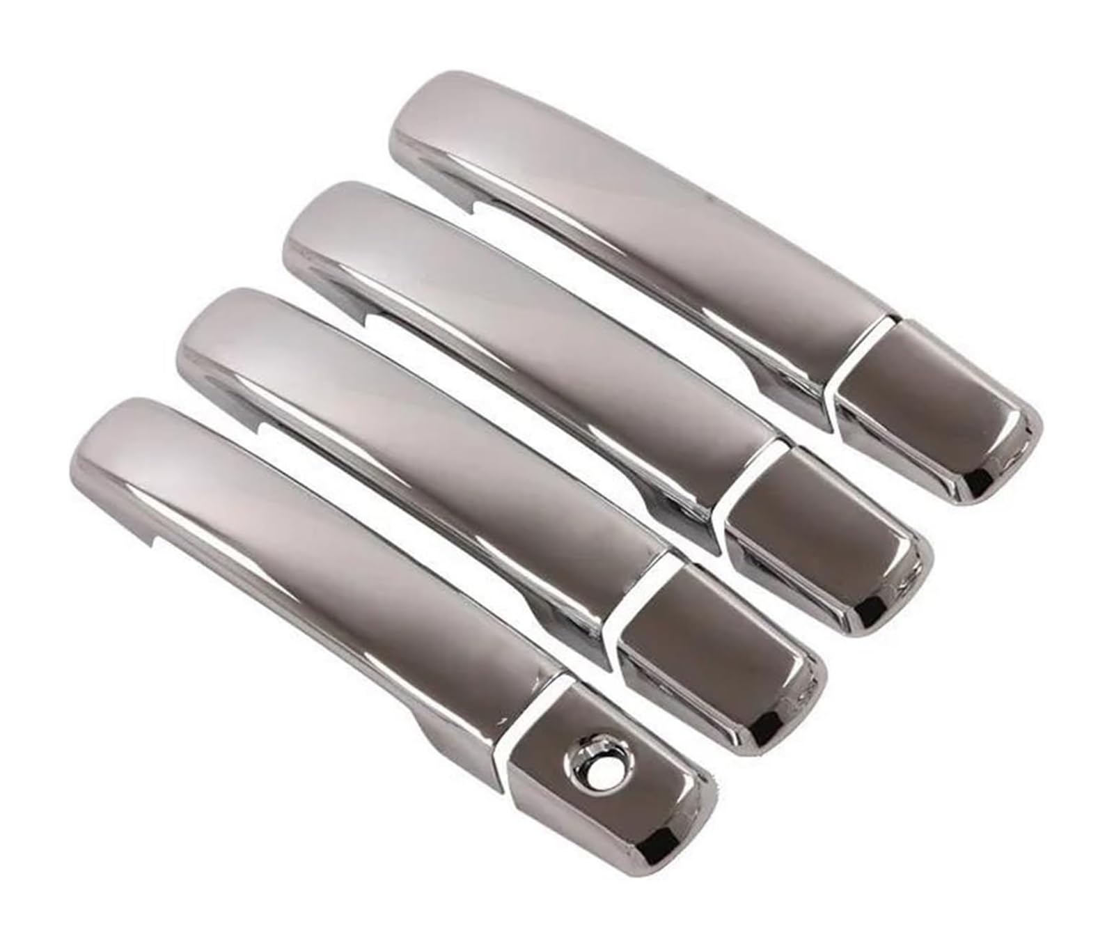 Hckclmbmzw Silver A For Nissan For Qashqai J10 2007-2013 Car Accessories Exterior Door Handle Bowl Trim Cover Frame Door Handle Cover(Silver A)