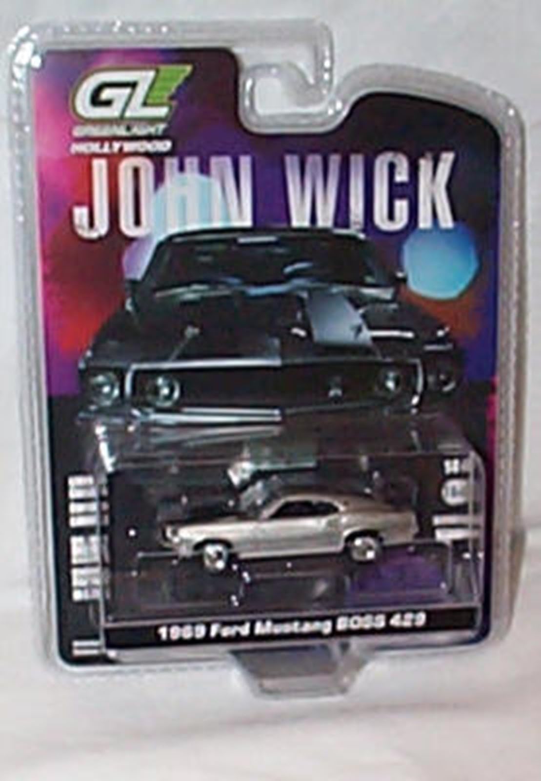 Greenlight J0HN Wick 1969 F0RD Mustang BOSS 429 vehicle 1:64 scale limited edition diecast model