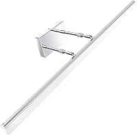 Vista 15 de Aipsun Luces LED de tocador de 15.7 pulgadas ajustables para baño, lámpara de pared para baño, accesorio de iluminación sobre espejo cromado moderno