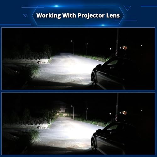 Miniatura 3 de DMEX D1S - Bombillas HDI de xenón para faros delanteros, color blanco cálido, 4300K, 35W, repuesto de 66144, 66140, 85140, 85415, paquete de