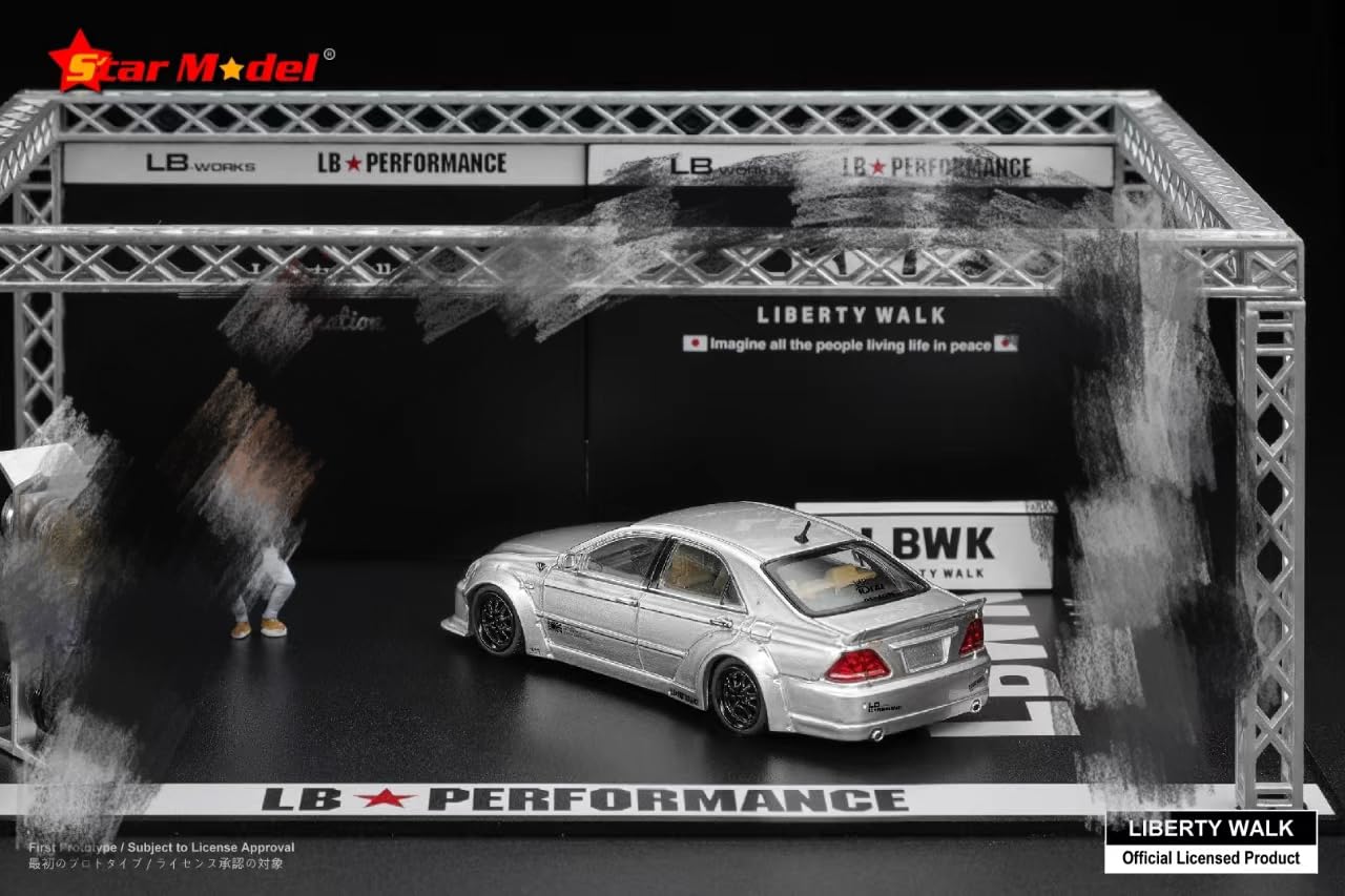1/64 LBWK クラウン アスリート ミニカー 1⁄64 Star Model LBWK Crown