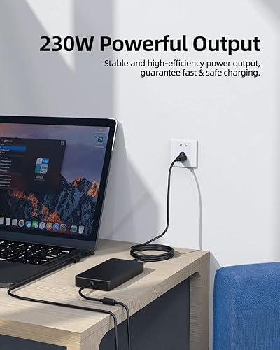 Miniatura 7 de Cargador de CA de 230 W apto para Asus Rog Strix G15 Hero G512 G512L G512LWS G512LW G512LU G512LV G512LI G515GV G515GW G515JA G702 G702VS Gaming