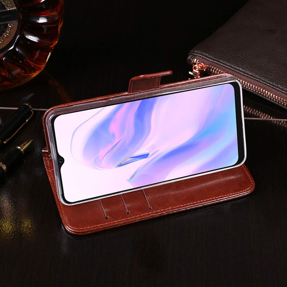 Custodia Cover compatibile con Blackview A70,custodia a portafoglio in pelle con slot per schede,supporto per supporto e chiusura magnetica,Cover Custodia per Blackview A70