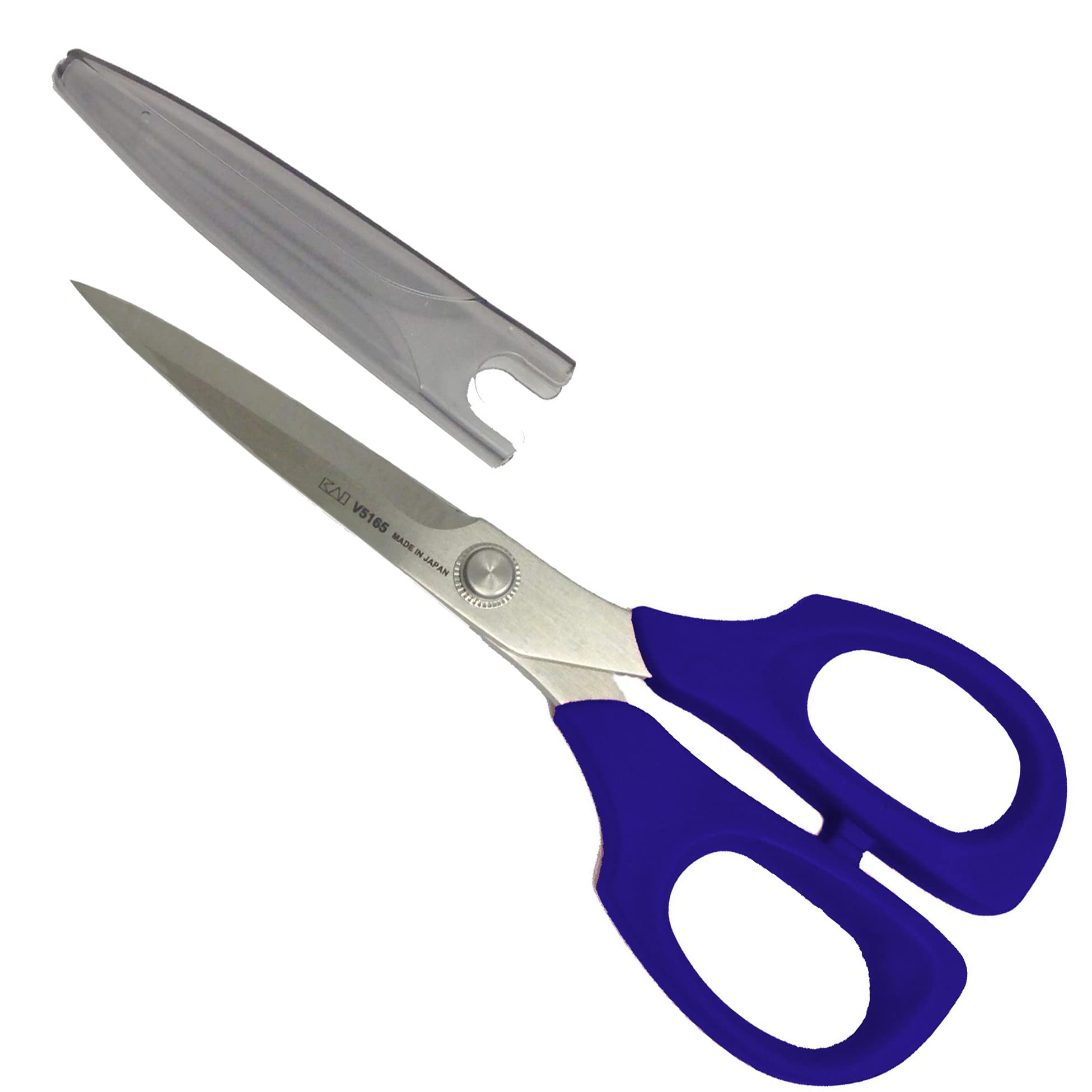 Kai V5165B V5000 Edition Multi-Purpose Scissors with CAP, 6.5 inch, Blue