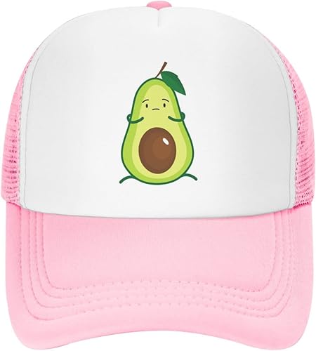 Miniatura 7 de VunKo Gorro de malla para papá ajustable con bonito aguacate de caricaturas para béisbol para papá divertido y desgastado para mujeres y hombres