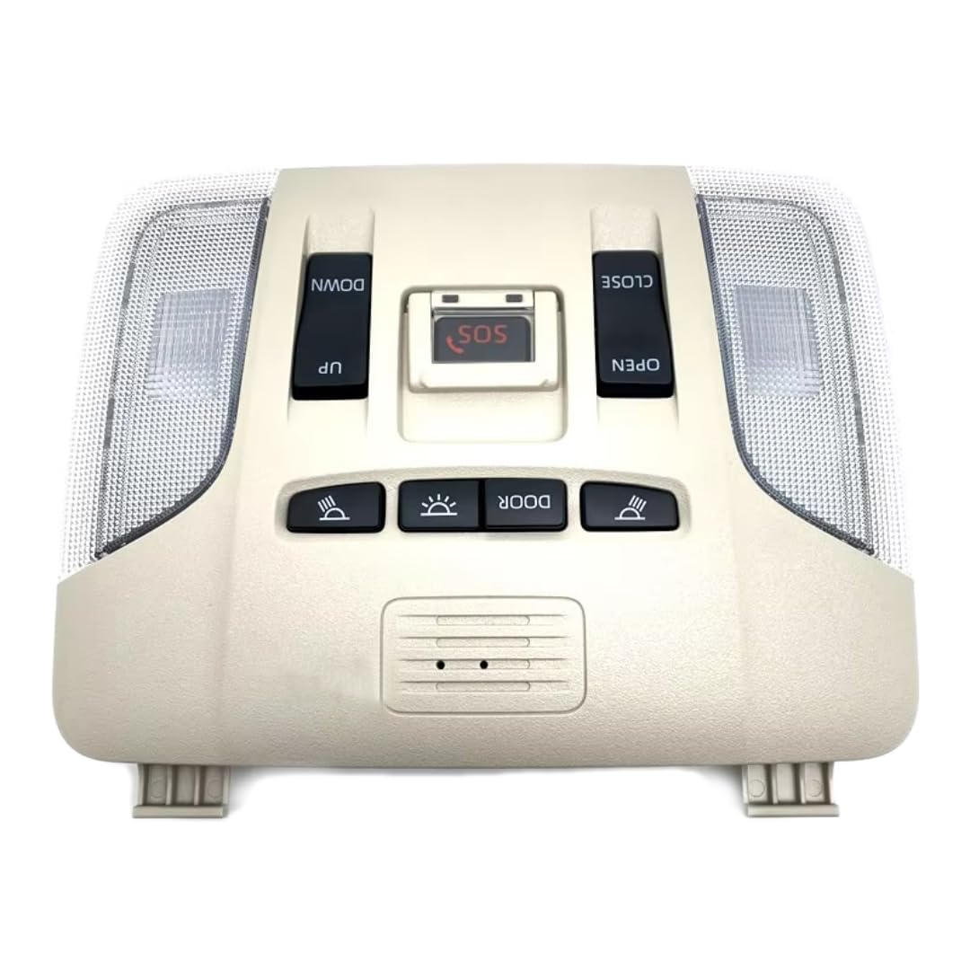 Luz de techo interior para Toyota Corolla 2019-2023 con interruptor de techo corredizo