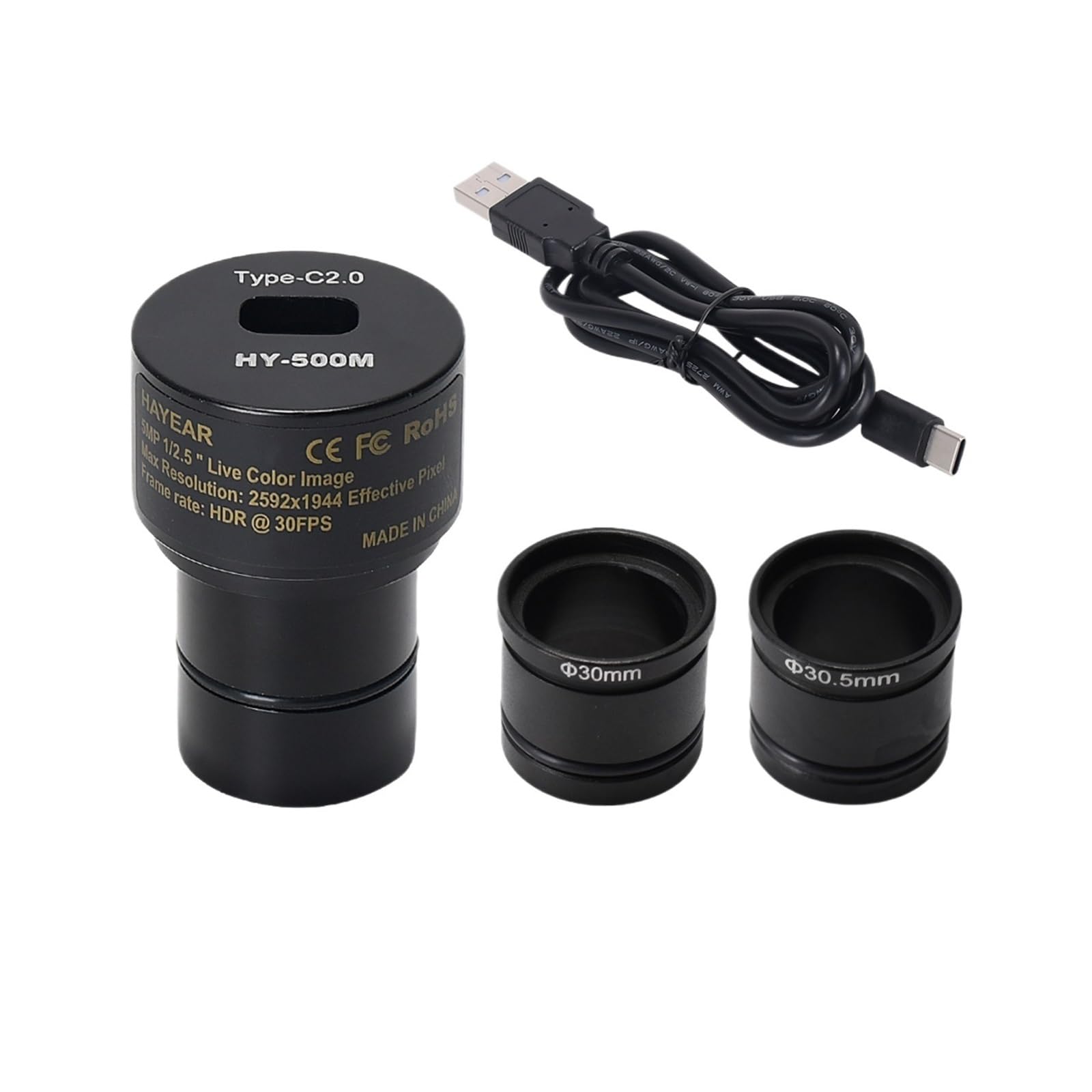 5 MP CMOS USB2.0 kamera mikroskopowa cyfrowy sterownik elektroniczny wysoka prędkość przemysłowa kompatybilna z wygranymi 2000 XP