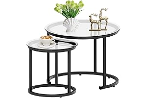 Mesa de cristal para la sala: Elegante y funcional