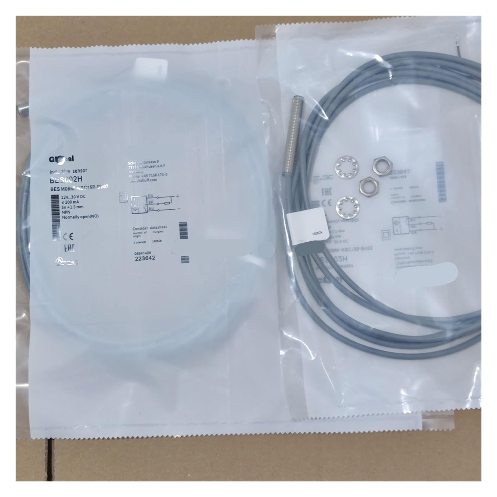 M08MI-NSC15B-BV03 BV02 BV05 Proximity Switch Sensor(M08MI-NSC15B-BV02)