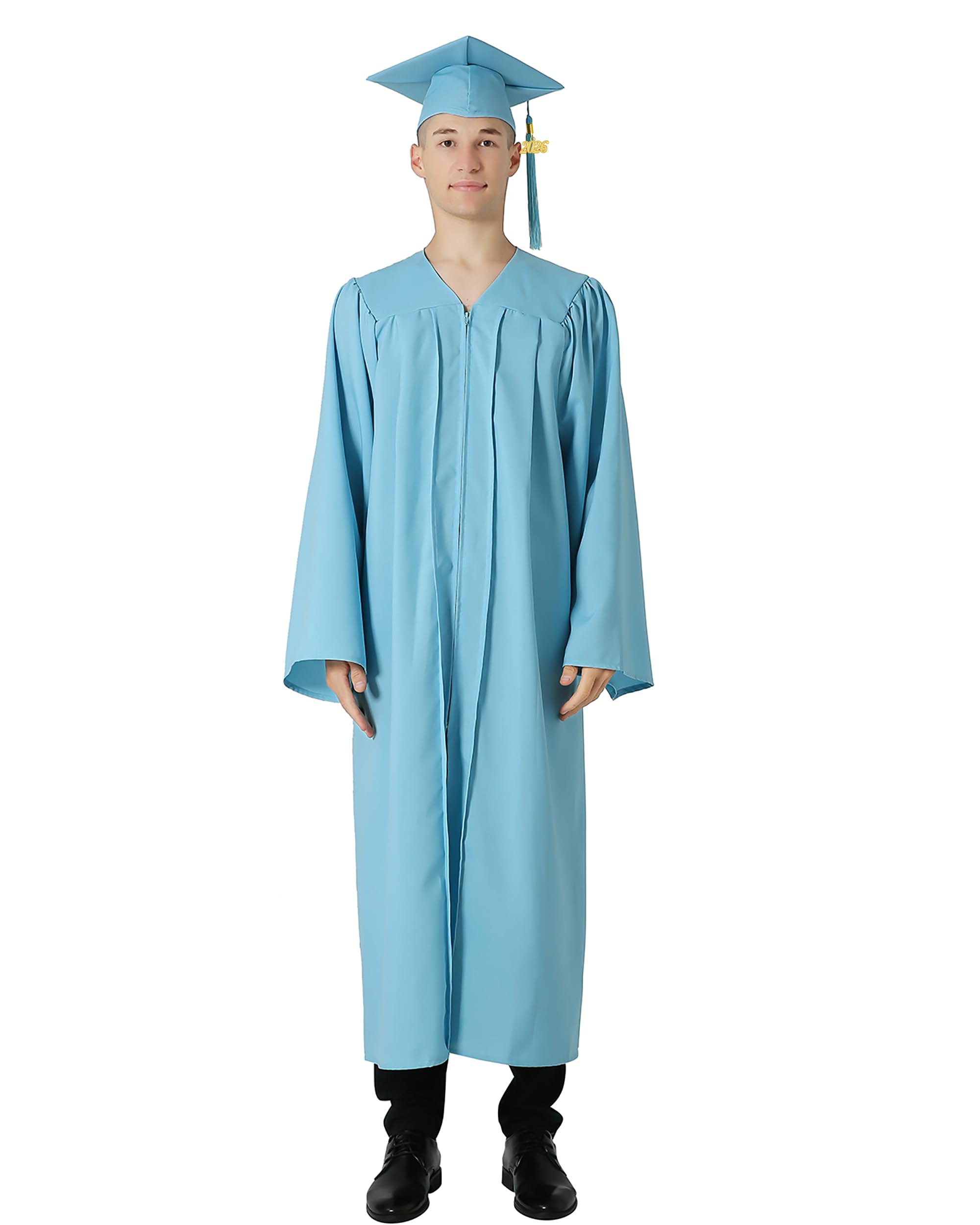Snapklik.com : GraduationMall Matte Graduation Gown Cap Tassel Set 2026 ...