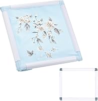 Vista 14 de PATIKIL Aros de bordado, marco universal de aro para bordar, reutilizable, cuadrado, rectangular, de plástico, para manualidades, costura