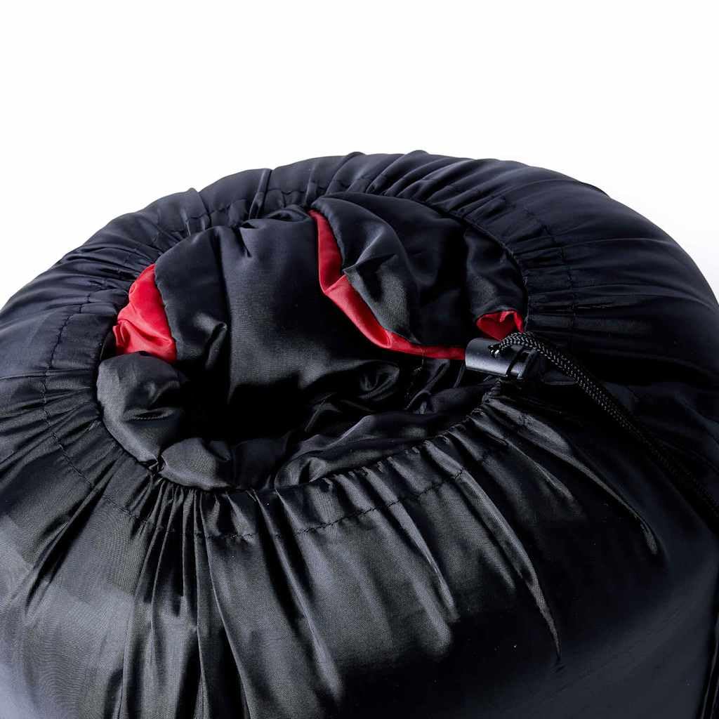 Doppelschlafsack mit Kissen für Erwachsene, 220 x 150 cm, 3-4 Jahreszeiten, wasserdicht, mit Reißverschluss, Aufhängeschlaufe, Kompressionspacksack, ideal für Camping, Trekking