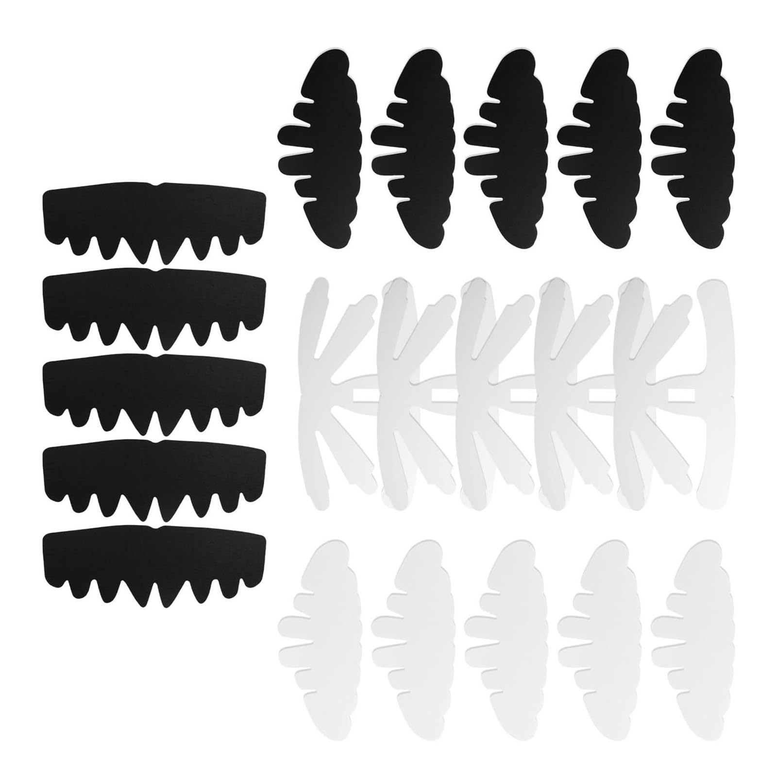 YWLUUOO 20PCS Baseball Cap Shapers Inserts Running Hat Shaper Breathable Liner for Daily Storage and Travel Use Hat Shaping Inserts