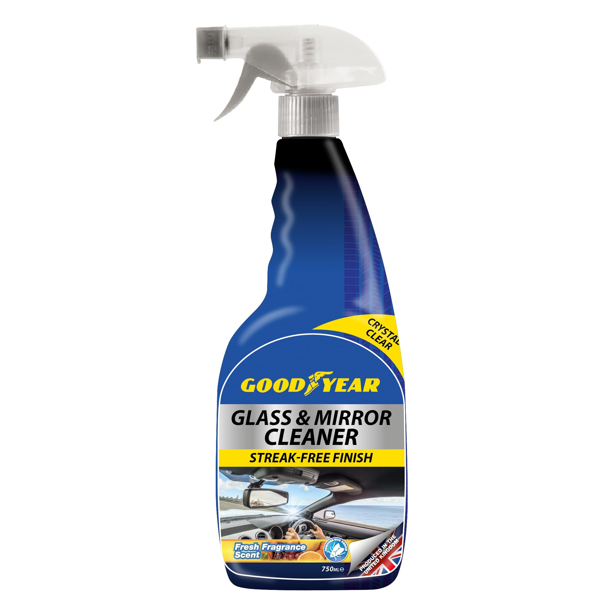 Goodyear Glass & Mirror Cleaner 750Ml, 905220