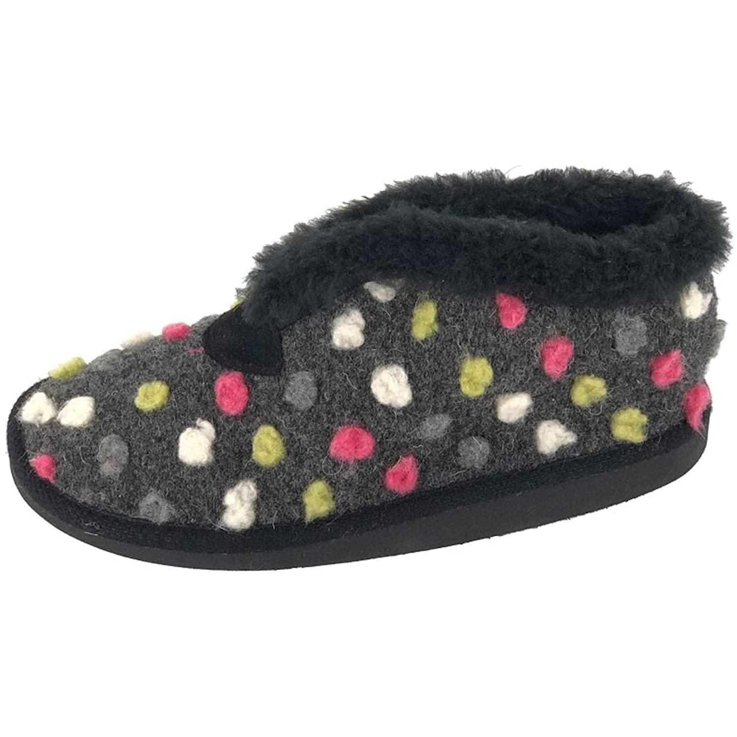 Sleepers Tilly - Babbucce calde da donna (37 EUR) (Fucsia/Multi)