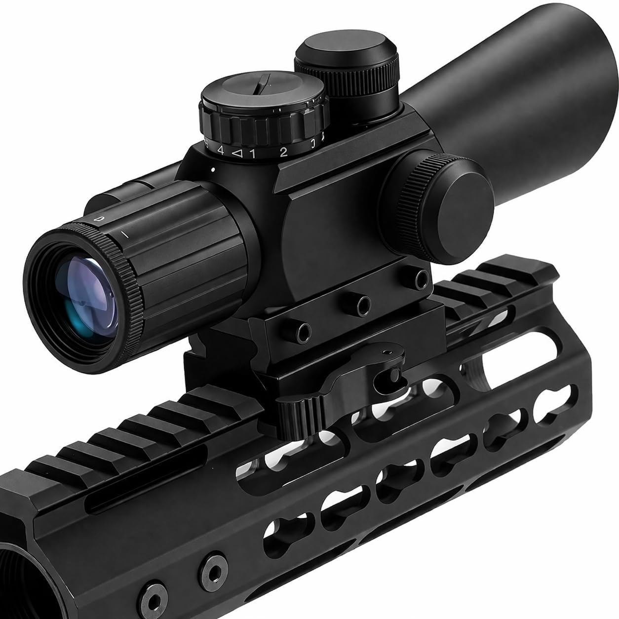 Amazon.com: GOTICAL Low Profile 5 Slot Picatinny Riser Mount with
