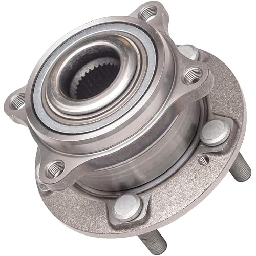 513266 (5 Lug) Front Wheel Hub and Bearing Assembly Fit for 2007-2014 Hy-undai Santa Fe [13-14 Santa Fe XL/Santa Fe Sport ] 07-12 Veracruz [2011-2015 K-ia Sorento ] 513256