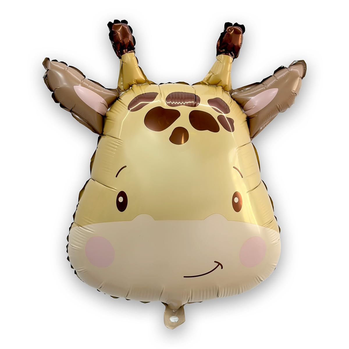 6PCS (18-24in) Safari Animal Foil Balloons, Jungle Safari Theme Birthday Party Decorations, Monkey Zebra Lion Elephant Helium Balloons, Animal Theme Birthday Party Supplies YuBeiKoo (Giraffe Yellow)