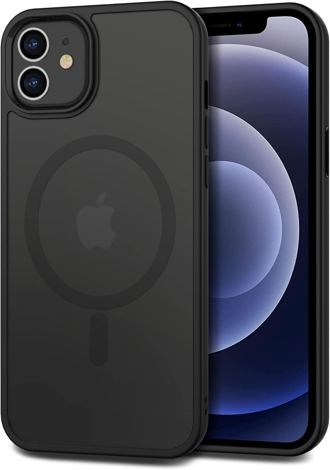 BATCHONE Back Cover for iPhone 16 | Compatible with MagSafe | Premium Polycarbonate | Shockproof (Black) (Pack of 1) — Amazon image 3